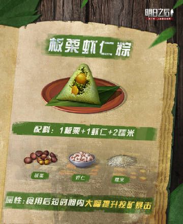 明日之后粽子食谱大全：2022最新粽子配方一览[多图]图片8