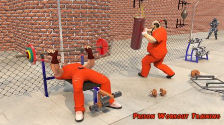 监狱锻炼健身房3D
