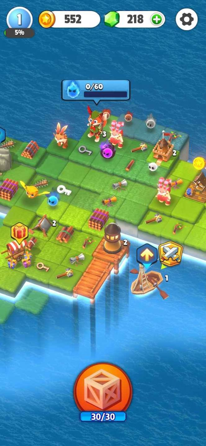 岛之王国游戏中文版（Merge.io）图片1