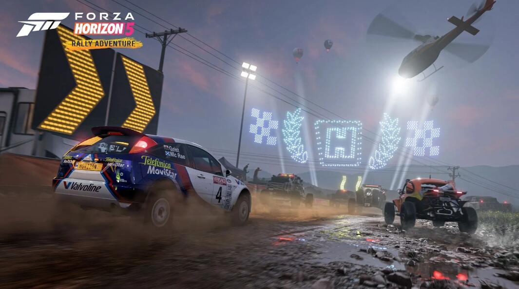 《极限竞速:地平线5》全新DLC-Rally Adventure官方预告片发布