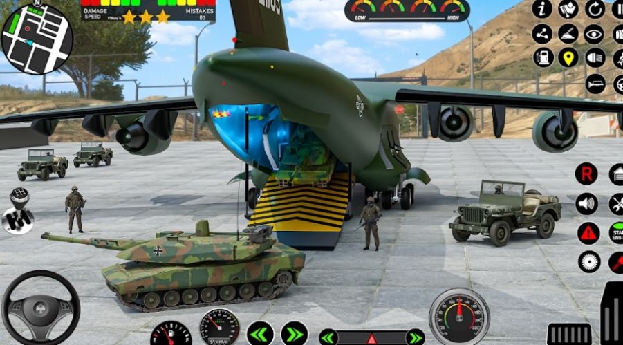 陆军卡车物资运输模拟器游戏手机版图片1