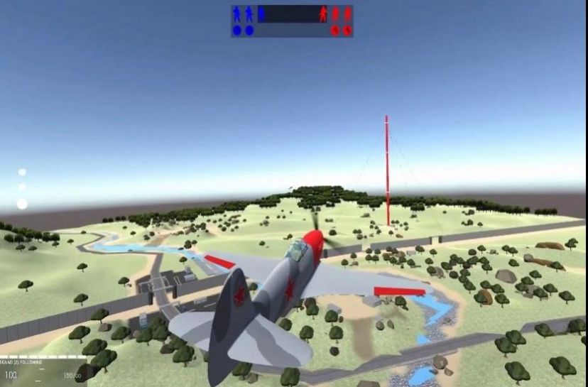 红蓝战争模拟游戏免广告下载图片1