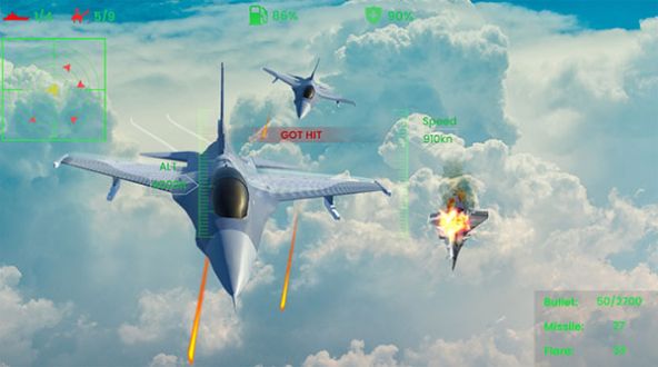 喷气式战机空袭游戏中文版图片1