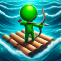 海洋战争木筏生存游戏中文版