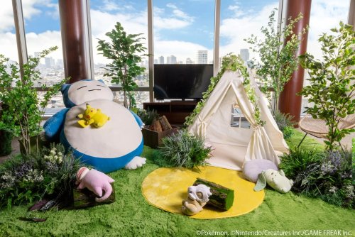 东京君悦酒店推出宝可梦Sleep联动套房和卡比兽一起睡